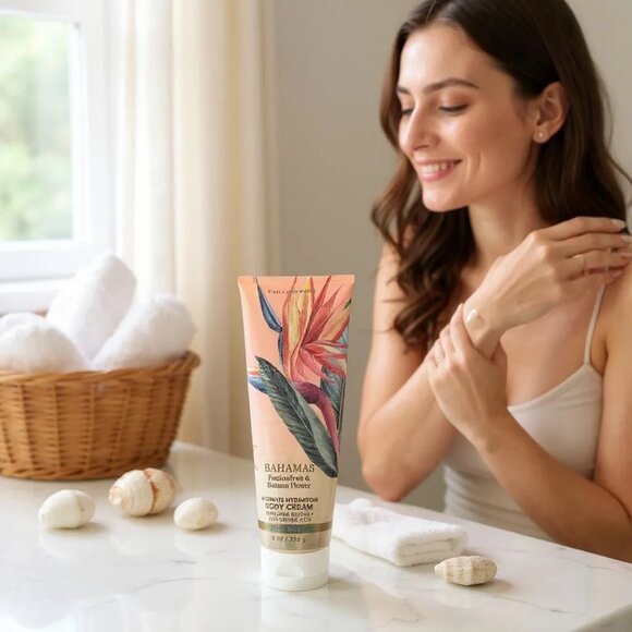 BAHAMAS Pssionfruit & Banana Flowers body cream from Bath & Body works - Picture 3 of 3
